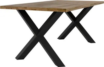 Obrázek produktu pro Kondela Jídelní stůl Niler 180x100 cm - přírodní / černá