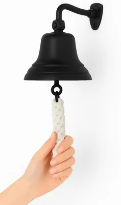 Productafbeelding van Bar accessoires voor home pub hand bell - Wandmontage bar bell nautische decoraties - Ideaal voor Kerstmis - Receptie