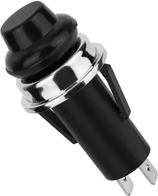 Productafbeelding van Kunststof grillknop, 6,1 x 1,5 cm, zwart, met schakelfunctie