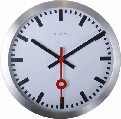 Produktbild von NeXtime Station Stripe Wanduhr, 3999st
