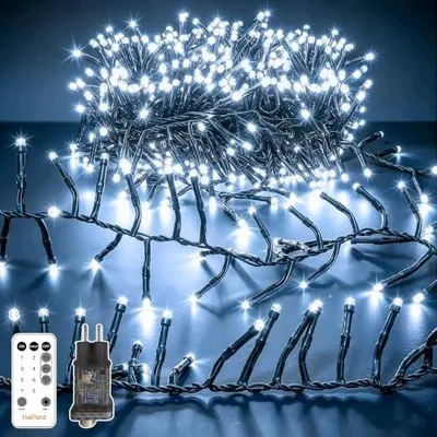 Zdjęcie produktu dla Łańcuch świetlny LED 1000 diod 15 m na zewnątrz zimna biel dekoracja