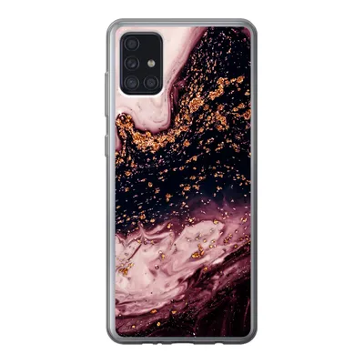 Produktbild von MuchoWow® Handyhülle Schutzhülle Hülle für Samsung Galaxy A52 5G Marmor - Natursteine - Mineralien Silikon Softcase Handy Hülle - Umschlag
