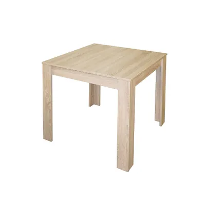 Produktbild von Esstisch Bull 0567 80x80 eiche sägerau B H T 80 120 x 75 x 80 cm