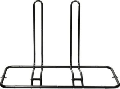 Produktbild von Schramm® Fahrradständer erweiterbar in schwarz Bodenständer freistehend Radständer Standparker Fahrrad Abstellständer Mehrfachständer, Größe:Für 2 Fahrräder