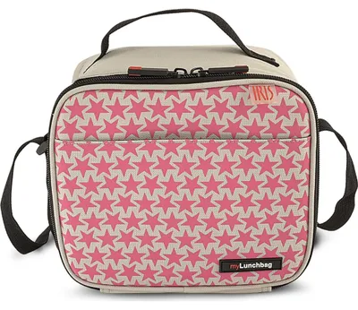 Image de IRIS Lunch bag Stars 4l avec boîtes en plastique - rose