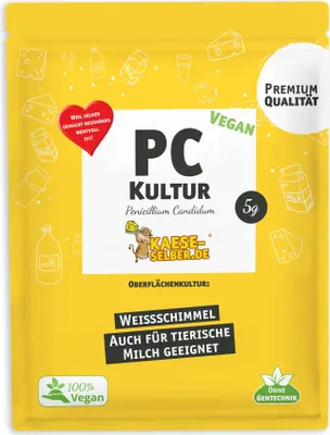 Produktbild von PC Vegan Penicillium Candidum für Weißschimmelkeese