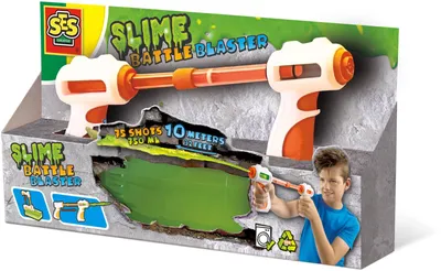 Obrázok produktu pre SES Creative Slime battle blaster, hračkárska zbrań, 5 rok / roky, 12 rok / roky, 810 g