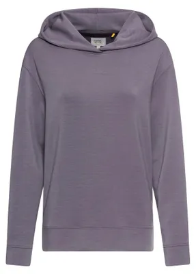 Productafbeelding van Camel active dameshoodie, relaxed fit, paars, dameskleding, maat 3XL