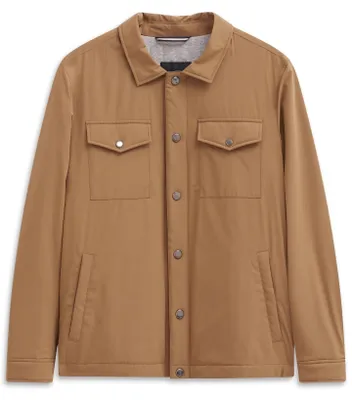 Produktbild von bugatti Herren Jacke Overshirt-Style Übergangsjacke Flexcity