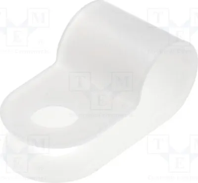 Produktbild von 10x Schelle zum Befestigen von Leitungen ØBündel: 6,5mm Schlauchschellen und Binder