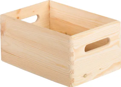 Produktbild von Kiste aus Kiefernholz 30x20x14cm Astigarraga