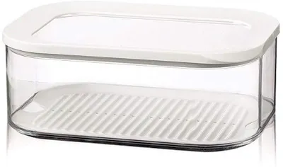 Productafbeelding van Mepal 4 Stück kühlschrankdose modula käse 2000 ml - weiß 106934030600