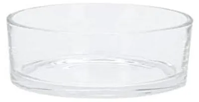 Glasschale für Parmesanbehälter, 9,5 cm Ø, 5,1 cm Höhe