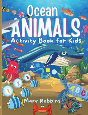 Produktbild von Ocean Animals Activity Book for Kids