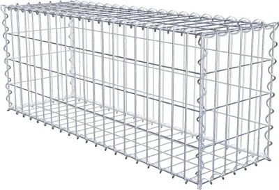 Produktbild von Gabione 100 cm x 40 cm x 30 cm (L x H x T), Maschenweite 5 cm x 10 cm, Spirale
