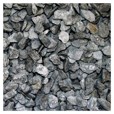 Produktbild von Schiefersplitt Canadian Slate Schwarz - 10-20 mm, 25 kg / Sack