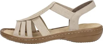Image de Rieker Sandalen Plat Sandalen Plat - Beige - Maat 42