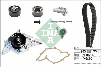 Produktbild von INA 530 0179 33 Zahnriemensatz + Wasserpumpe für VW PASSAT Variant (3B6) für AUDI A4 Avant (8E5, B6) A4 Limousine (8D2, B5) A4 Avant (8D5, B5)