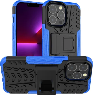 Immagine prodotto di Copertura esterna per Apple iPhone 13 Pro Custodia Hybrid Armor Cover robusta copertura protettiva