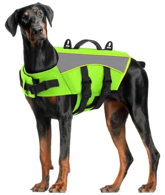 Produktbild von Reflektierende Schwimmweste für Hunde mit verstellbaren Gurten
