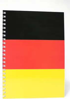 Produktbild von ADINA Premium Kollegblock Collegeblock A4Deutschlandfahne