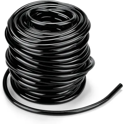 Imagen del producto de Manguera de riego por goteo de PVC, 20 metros, 1/4 de pulgada, flexible, para riego de jardines