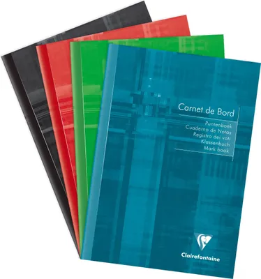 Produktbild von Clairefontaine 10x Klassenheft DIN A5, 20 Blatt, 90g - Sortiert 3689C