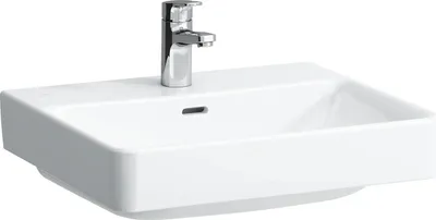 Obrázek produktu pro Laufen LF Pro S nástavba WT, 81696.2, 1HL, s přepadem, uzavřený odtok, 550x465, bílá, 1 ks.