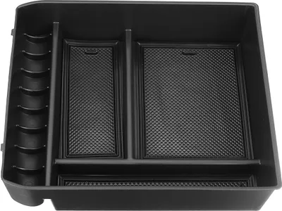 Imagen del producto de Consola organizadora con bandeja para el compartimento de almacenamiento del reposabrazos, compatible con Toyota Land Cruiser Prado (2004-2009)