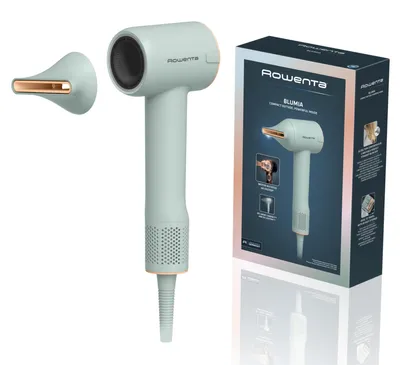 Obrázok produktu pre Rowenta HY5N12, 107000 ot/min, 62,5 m/s, 40 °C, Zelená, Čína, 1300 W