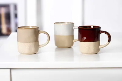 Immagine prodotto di Mug 325ml assortite set di 6 Sabbia