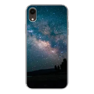Produktbild von MuchoWow® Handyhülle Schutzhülle Hülle für iPhone XR Sterne - Planeten - Galaxie - Jungen - Mädchen - Kinder Silikon Softcase Handy Hülle - Schutzdeckel