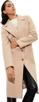 Obrázek produktu pro Dorothy Perkins - Dámský kabát s jedním prsem DP338 (36 CZ) (Camel)