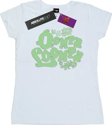 Produktbild von Willy Wonka & The Chocolate Factory - T-Shirt für Damen BI51023 (XXL) (Weiß)