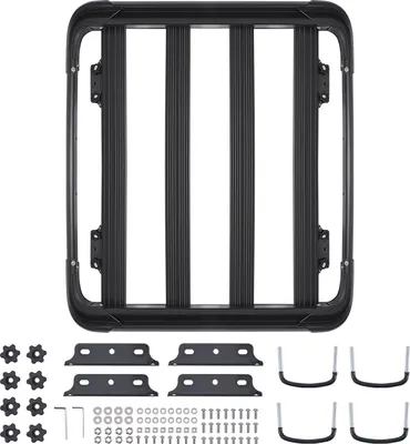 Immagine prodotto di SucceBuy portapacchi cesto portabagagli tetto auto 1216x1020x142mm camion SUV