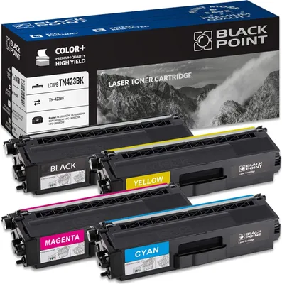 Produktbild von Toner 4er Set Kompatibel zu TN-423BK TN-423C TN-423M TN-423Y für Brother MFC: L8690CDW, L8900CDW; DCP: L8410CDW; HL: L8260CDW, L8360CDW