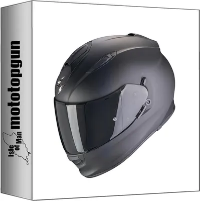 Produktbild von Integralhelm Scorpion EXO-491 in mattschwarz, Größe XL