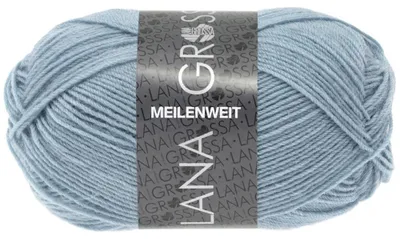 Produktbild von Lana Grossa - Meilenweit 4-fach 50g 1375 hellblau