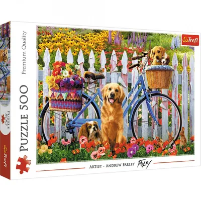 Produktbild von Puzzle 500 Welpen Abenteuer, Hundeabenteuer