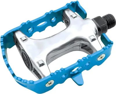 Productafbeelding van XERAMA Freestyle/BMX pedalen, aluminium as, CR-Mo - Blauw