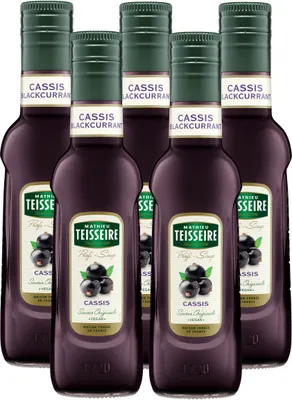 Produktbild von Mathieu Teisseire Getränke-Sirup Cassis 0,25L (5er Pack)