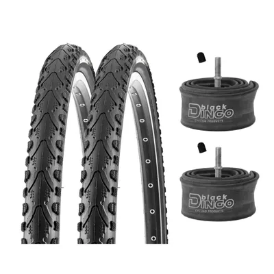 Produktbild von Kenda Set 2x Reifen 24" schwarz K-935 24x1.95 50-507 + 2x BDCP AV Schläuche