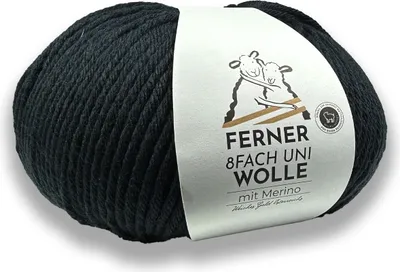 Produktbild von Ferner Wolle Uni 8fach Farbe: LU 8 - 12