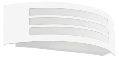 Productafbeelding van EGLO Leiros, rechthoekig, 1 lamp, E27, IP44, wit
