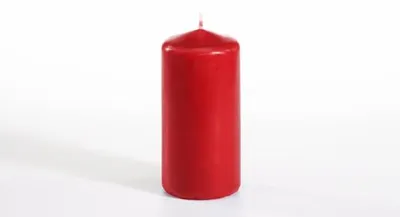 Produktbild von 10 Stumpenkerzen Ø 50 mm · 100 mm rot