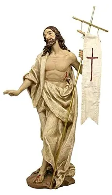 Produktbild von Heiligenfigur Jesus Auferstehung, Höhe ca. 30 cm