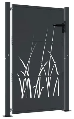 Zdjęcie produktu dla VIDAXL -Anschluss 105x155 cm mit Grasdesign Stahl Anthrazit -gelöscht