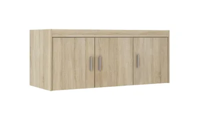 Produktbild von AX LIVING Schrankaufsatz Storicos 3T Eiche Sonoma 133 x 55,5 x 53 cm