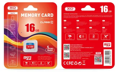 Produktbild von XO 16 GB microSDHC-Speicherkarte (Class 10)