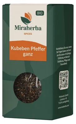Produktbild von Miraherba - Kubeben Pfeffer - 50g